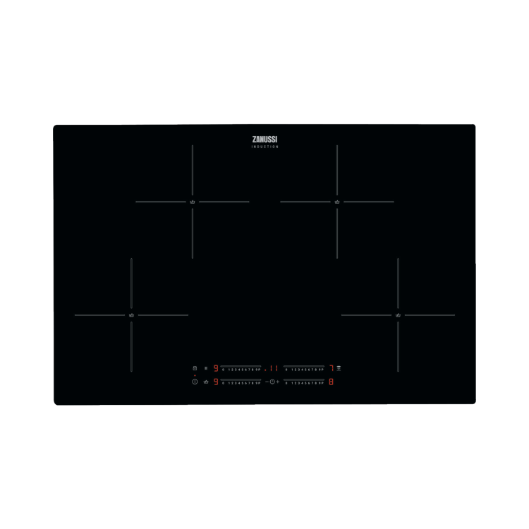 Refurbished Zanussi ZIAN844K 78cm 4 Zone Induction Hob