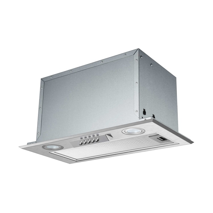 electriQ 52cm Canopy Cooker Hood - Stainless Steel