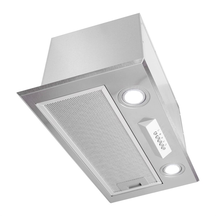 electriQ 52cm Canopy Cooker Hood - Stainless Steel