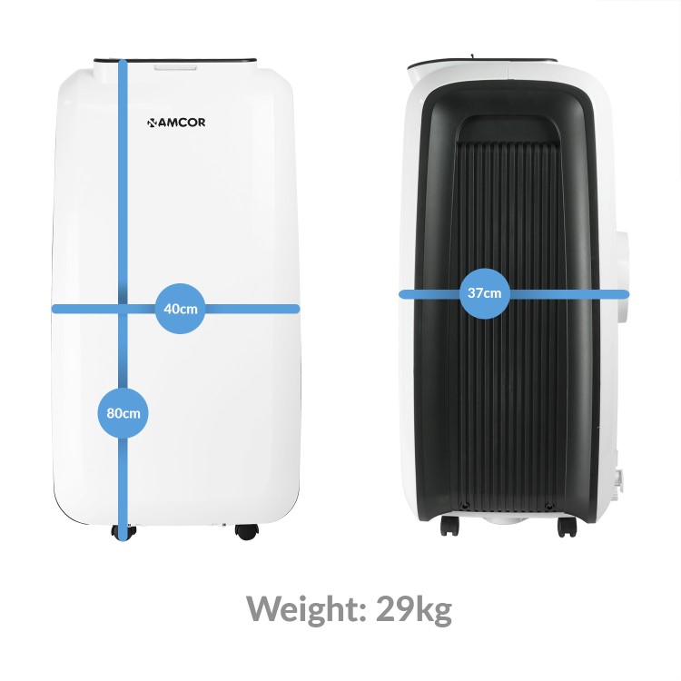 Amcor 12000 BTU Portable Air Conditioner for rooms up to 30 sqm. PRICE DROP UNTIL SATURDAY ONLY 