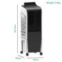 Refurbished electriQ AC150E 16L Portable Evaporative Air Cooler Air Purifier