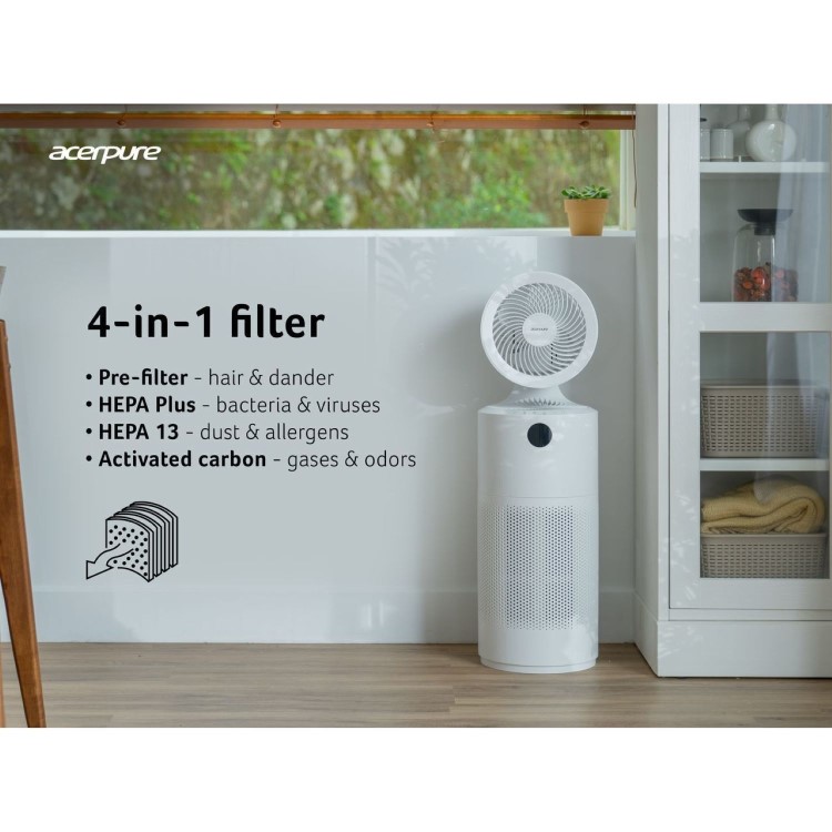 Acer Pure Cool Smart HEPA Air Purifier and Fan