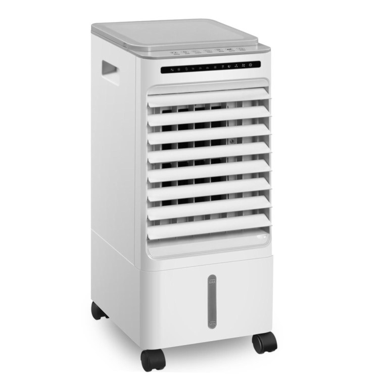 Refurbished electriQ Slimline 6L ECO Air Cooler with Built-In Air Purifier and Humidifier - 2 Free Ice Packs