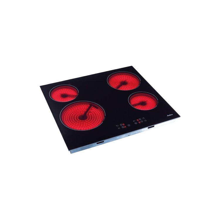 Refurbished Amica ACH6420FR 60cm 4 Zone Ceramic Hob Black