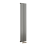 Eco Eleganza Anthracite Vertical Flat Designer Aluminium Radiator 1600x300mm Single Panel 2036 BTU