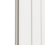 Eco Eleganza White Vertical Flat Designer Aluminium Radiator 1800x375mm Single Panel 2823 BTU