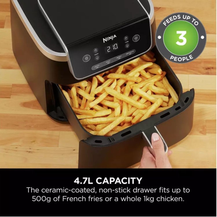 Ninja Pro 4.7L Air Fryer - Black