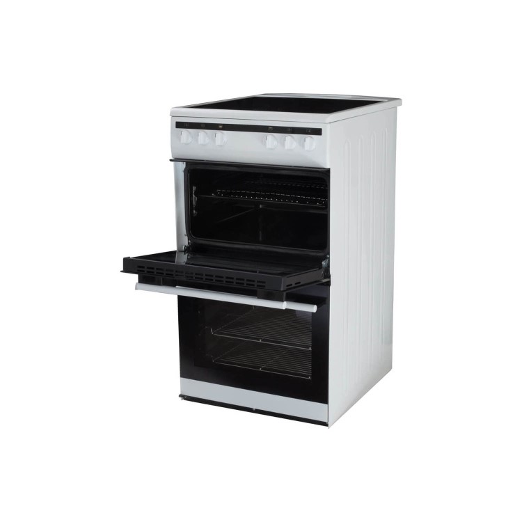 Amica 50cm Electric Cooker - White