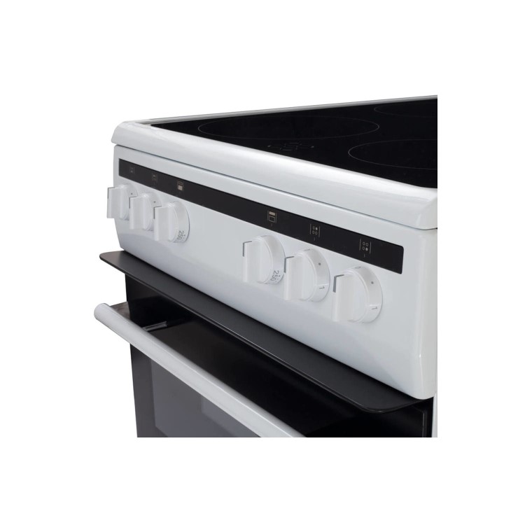 Amica 50cm Electric Cooker - White