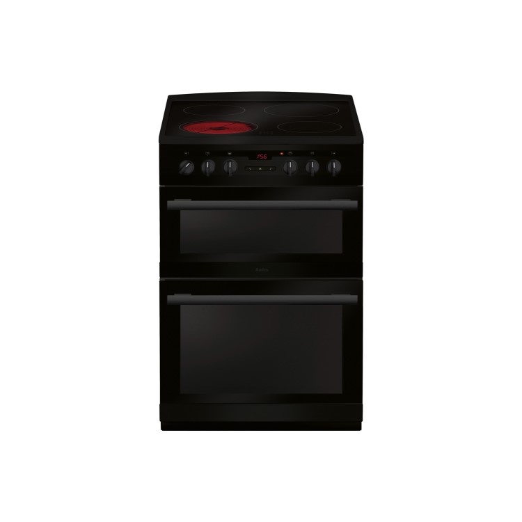 Amica 60cm Double Oven Electric Cooker - Black