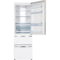 Haier AFD631GW 188x60cm Frost Free Freestanding Fridge Freezer With Humidity-controlled Drawer - Whi