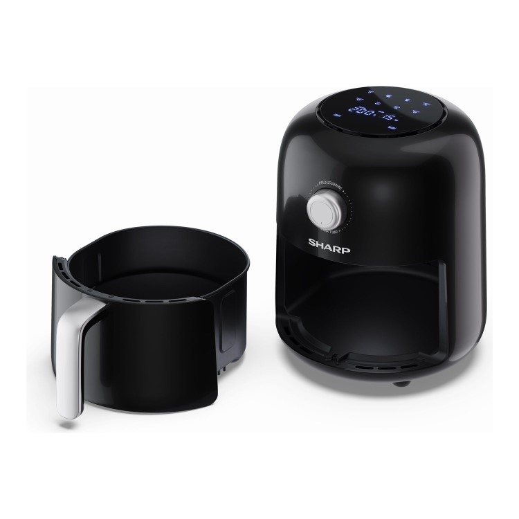 Sharp 4L Digital Air Fryer - Black & Silver