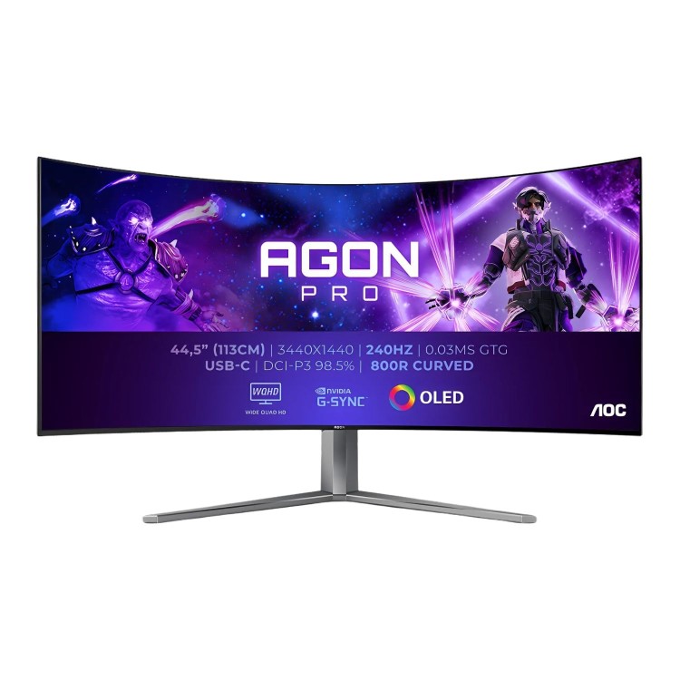 AOC AGON AG456UCZD 45" OLED QHD 240Hz Gaming Monitor