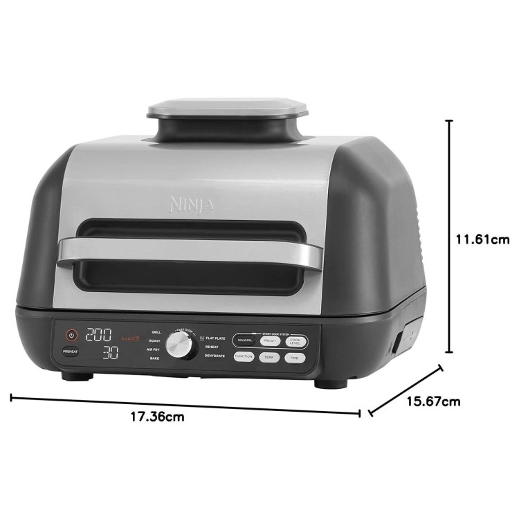 Ninja AG651UK Foodi Max Pro Health Grill Flat Plate & Air Fryer