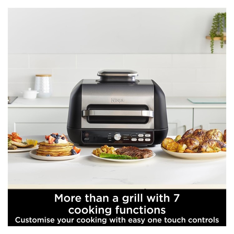 Ninja AG651UK Foodi Max Pro Health Grill Flat Plate & Air Fryer