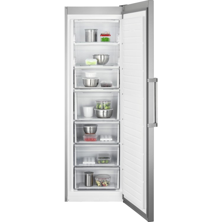 AEG 307 Litre Tall Freestanding Freezer - Stainless Steel