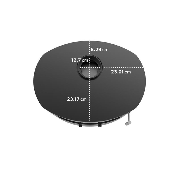 Black Cast Iron Multi Fuel Stove 6.9kW - AmberGlo