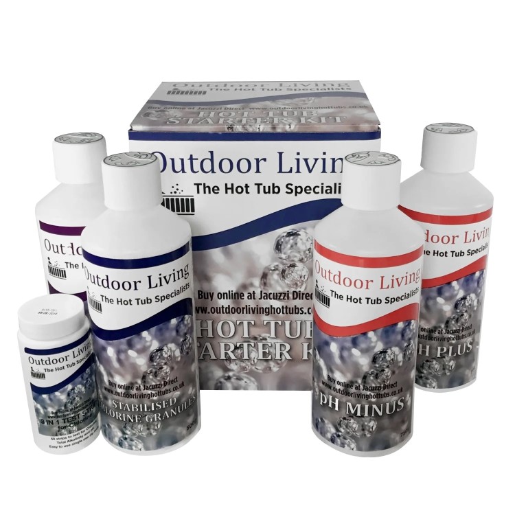 Hot Tub Chlorine Chemical Starter Kit