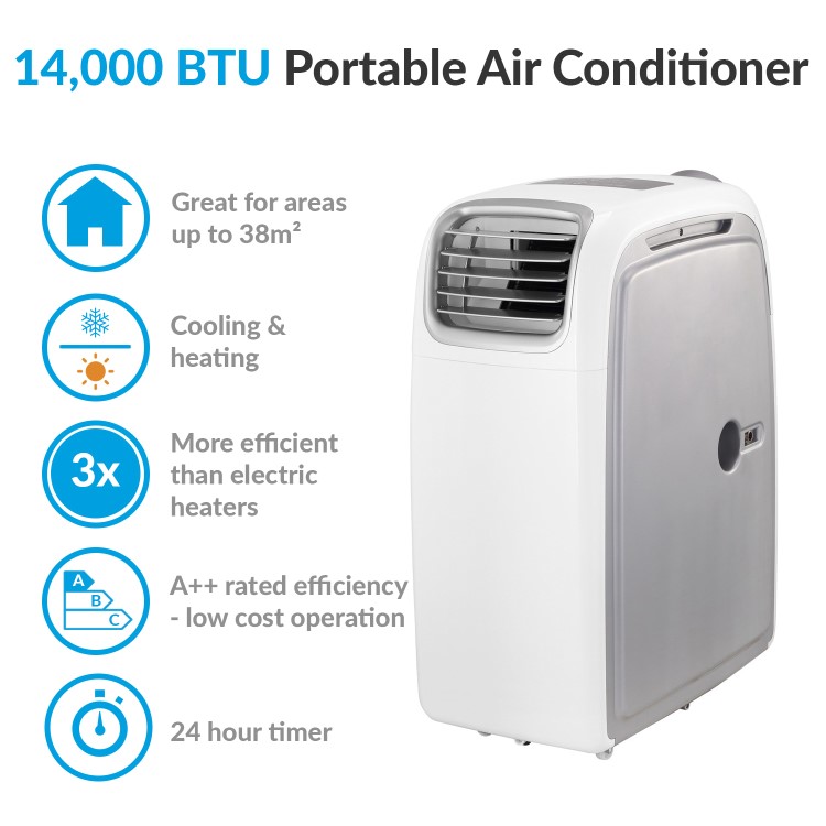 Refurbished AirFlex 14000 BTU Portable Air Conditioner