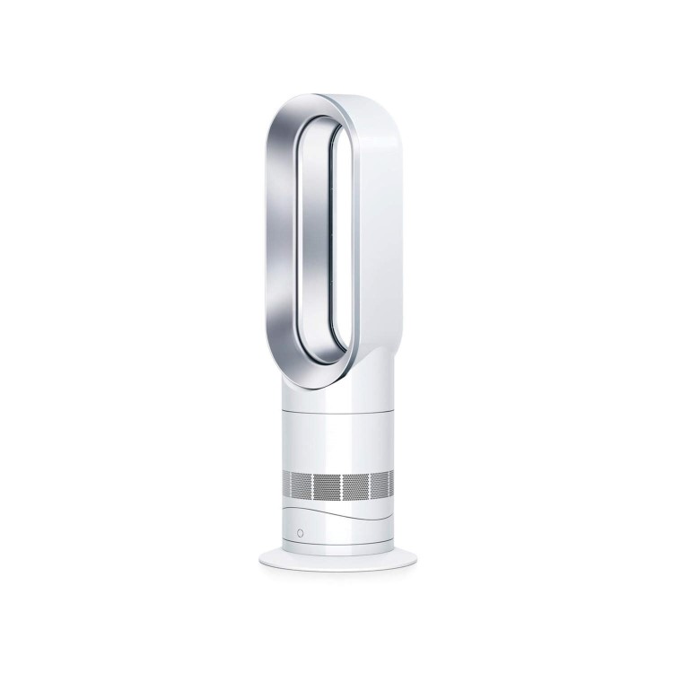 GRADE A1 - Dyson AM09 Hot and Cool Fan - White and Silver newest model TurboJet and 2 year warranty