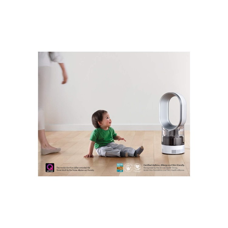 Refurbished Dyson AM10 Humidifier and Fan - White & Silver