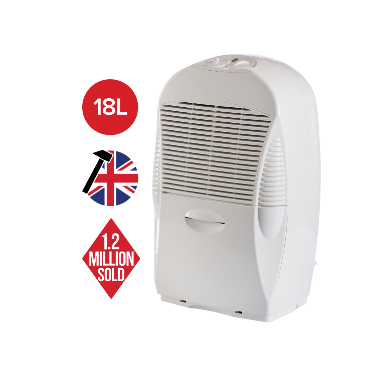 Ebac 18 L Dehumidifier Electronic Controls up to 5  bed house 1 Year warranty