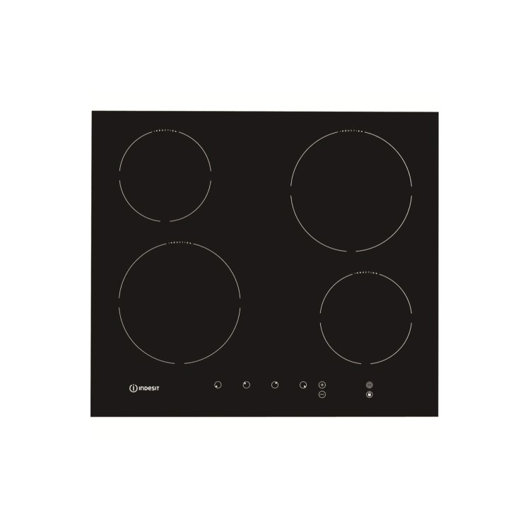 Indesit VIA640C 60cm Induction Electric Hob in Black