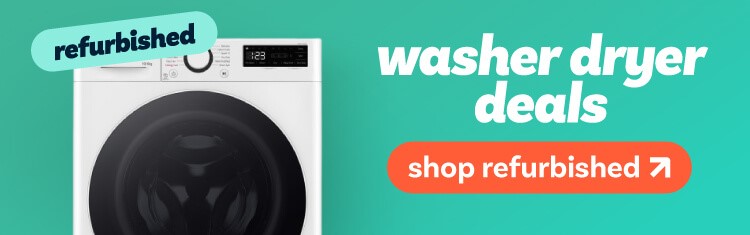 Shop refurbished Washer Dryers.