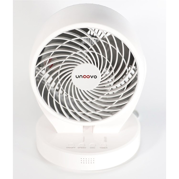 7 Inch Oscillating Desk Fan - Powerful & Compact