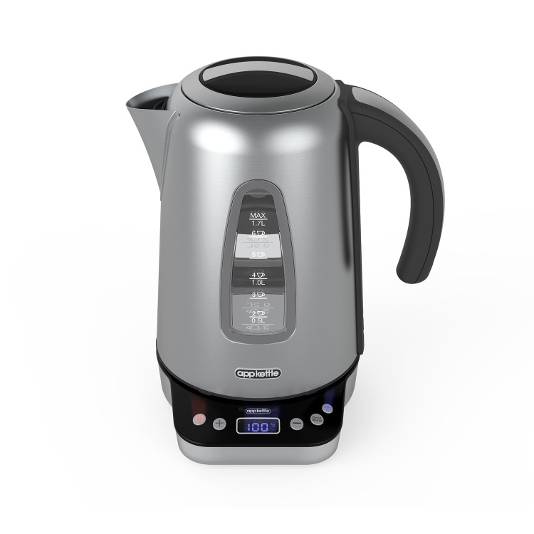 Appkettle 1.7L 2400W Smart Kettle - WiFi - 3G - 4G - Android - iOS - Alexa