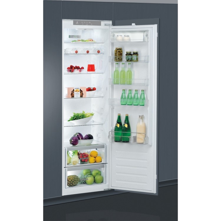 Refurbished Whirlpool ARG180832 Integrated 314 Litre In-column Fridge White