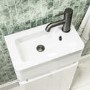 Gunmetal Cloakroom Mono Basin Mixer Tap - Arissa