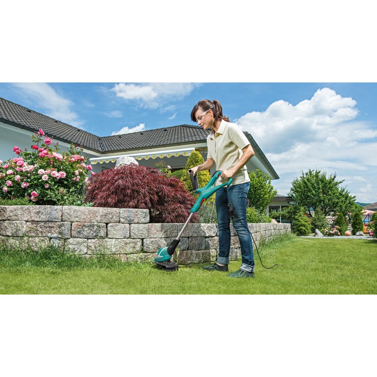 Bosch ART Telescopic 24cm 400W Corded Grass Strimmer - Green