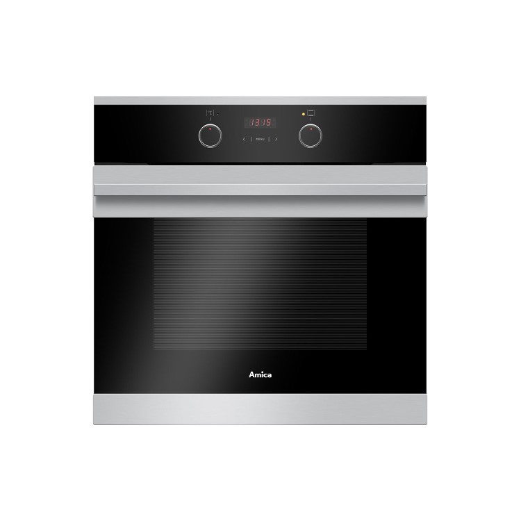 Refurbished Amica ASC310SS 60cm Single Built In Electric Oven Stainless Steel