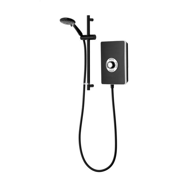 Triton Aspirante 8.5kW Matte Black Electric Shower