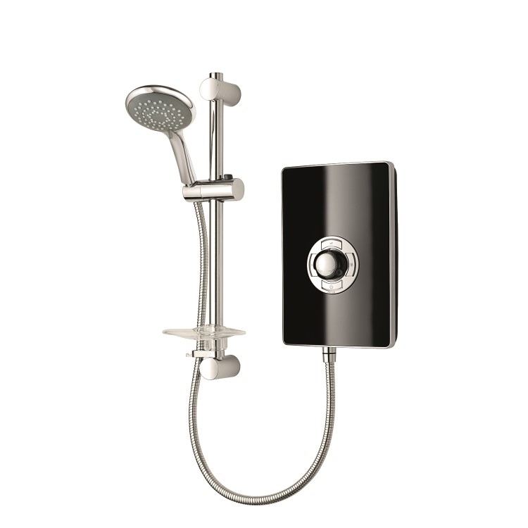 Triton Aspirante 9.5kW Gloss Black Electric Shower