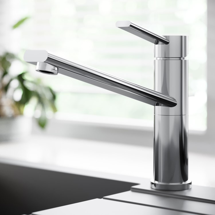 Essence Ava Single Lever Monobloc Mixer Kitchen Tap- Chrome