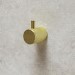 Brass Knurled Towel Hook - Arissa