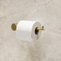 Brass Knurled Toilet Roll Holder - Arissa