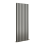 Eco Eleganza Anthracite Vertical Flat Designer Aluminium Radiator 1600x600mm Double Panel 5398 BTU