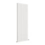 Eco Eleganza White Vertical Flat Designer Aluminium Radiator 1800x600mm Double Panel 5856 BTU