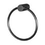 Gunmetal Knurled Towel Ring - Arissa