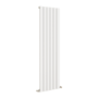 Eco Eleganza White Vertical Flat Designer Aluminium Radiator 1600x450mm Single Panel 3055 BTU