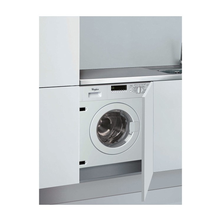 Whirlpool AWOE7143 6th Sense 7kg 1400rpm Integrated Washing Machine