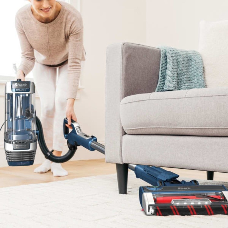 Shark AZ3000UKT Stratos XL Upright Vacuum Cleaner - Navy Blue