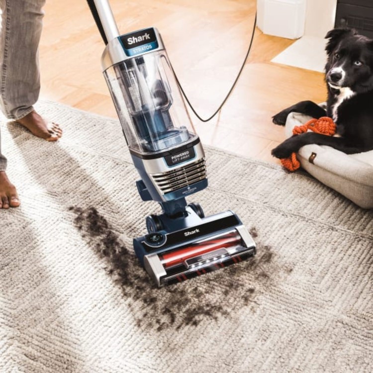 Shark AZ3000UKT Stratos XL Upright Vacuum Cleaner - Navy Blue