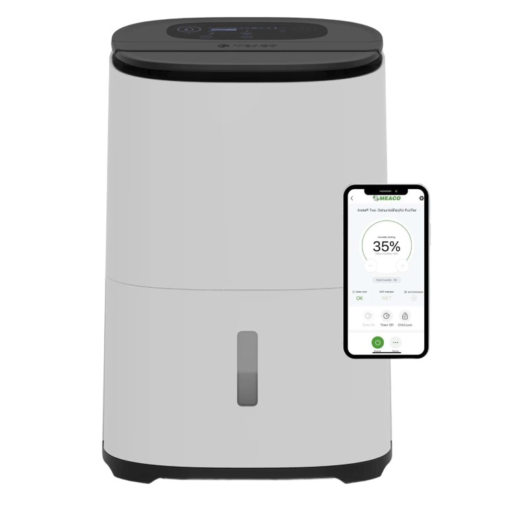 Meaco Arete Two 12L Low Energy Quiet Smart Dehumidifier