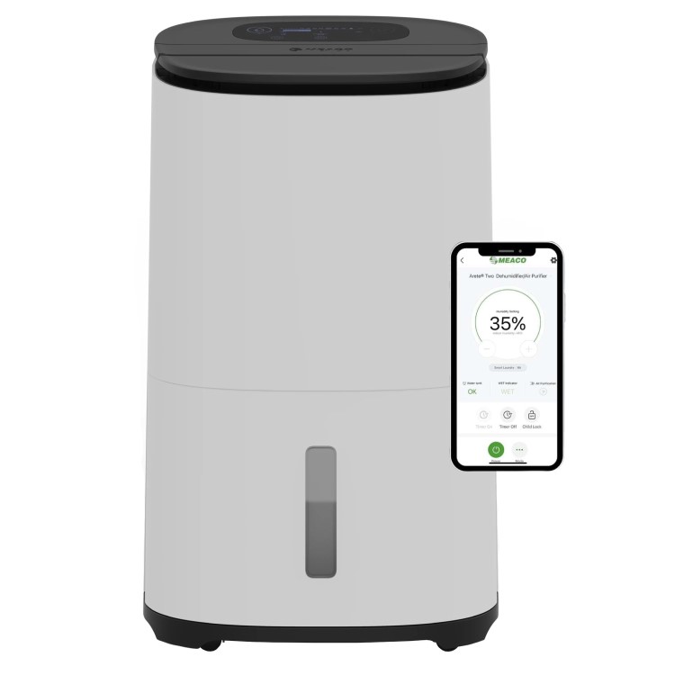 Meaco Arete Two 25L Low Energy Laundry Smart Dehumidifier