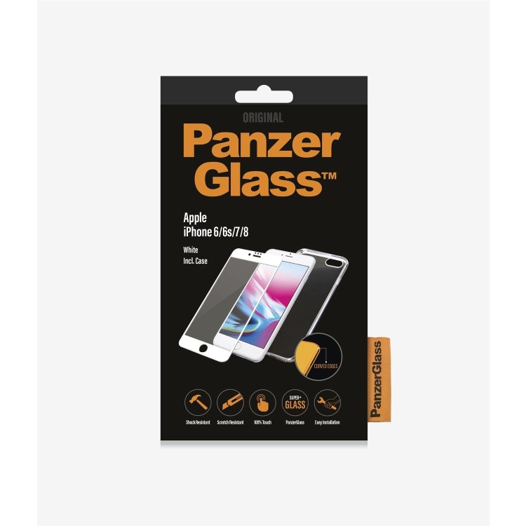 PanzerGlass iPhone 6/6s/7/8 - 360° Protection Bundle - White