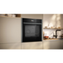 Neff N70 Slide & Hide Electric Oven - Graphite Grey